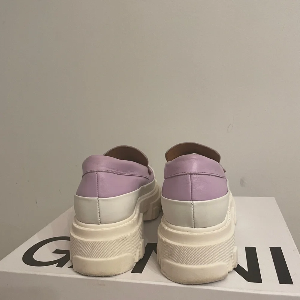 Ganni Orchid Blossom Chunky Loafer size 39(9) - Picture 4 of 7